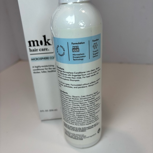 Mokita Hair Care Microsphere Conditioner For All Hair Types 8 Oz New Sealed - Picture 6 of 6